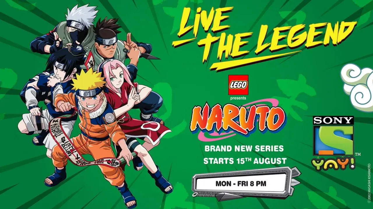 The most popular anime show ‘Naruto’ is now available on Sony YAY!