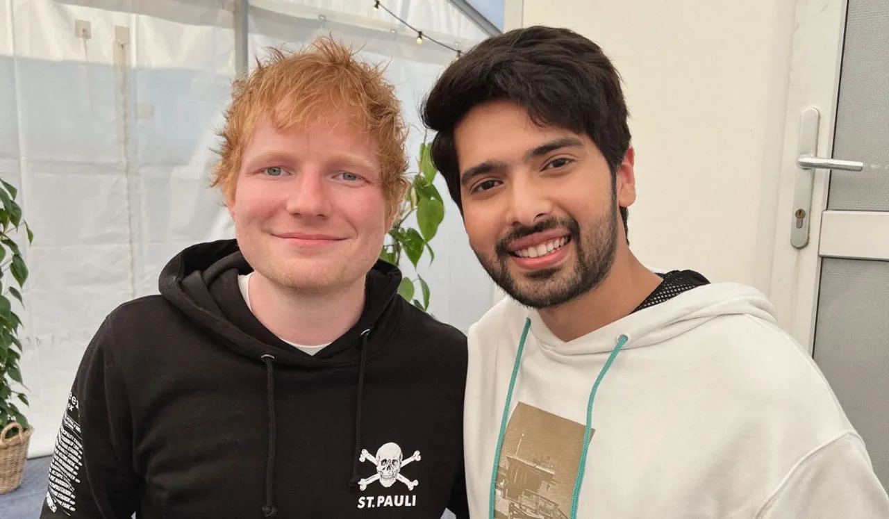 Armaan Malik's emotional rendezvous with Ed Sheeran