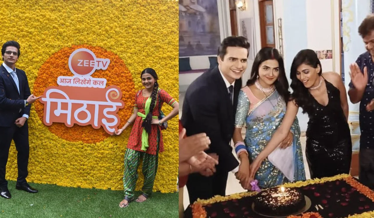 The cast and crew of Mithai are on cloud nine as the show completes 100 episodes