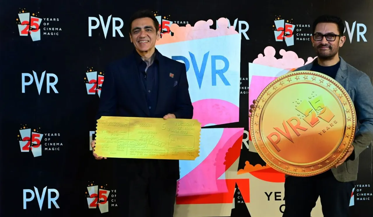 PVR CINEMAS CELEBRATES 25 GLORIOUS YEARS IN CINEMA ENTERTAINMENT