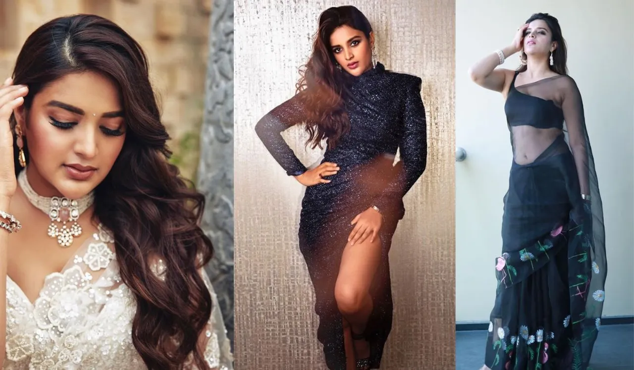 5 stunning looks of the gorgeous actress Nidhi Agerwal that left fans & social media floored!