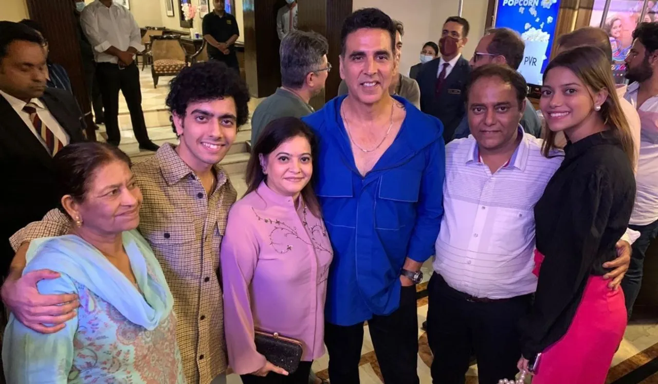 "While watching my performance on the big screen, my parents were teary-eyed, which I feel is a big achievement," says Rakshabandhan actor Sahil Mehta