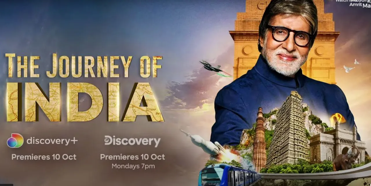 Iconic personalities Amitabh Bachchan, Anand Mahindra, Kajol, Karan Johar, Rana Daggubati, A. R. Rahman, Nandan Nilekani and Naina Lal Kidwai unveiled for new Warner Bros. Discovery series ‘The Journey Of India’