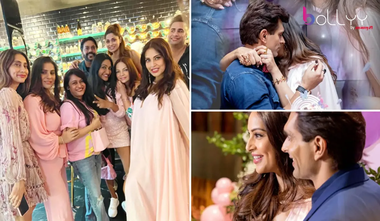 Bipasha Basu's joyous tight-knit baby shower was attended by these B-Town celebs; see pictures.
