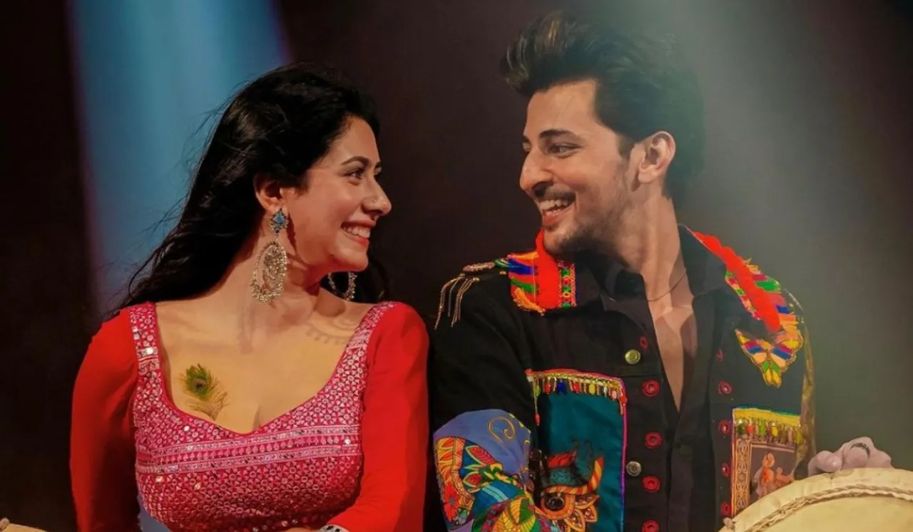 "Darshan Raval and I have A Garba Connection", Says Warina Hussain On Their Recent Song Dhol Bajaa