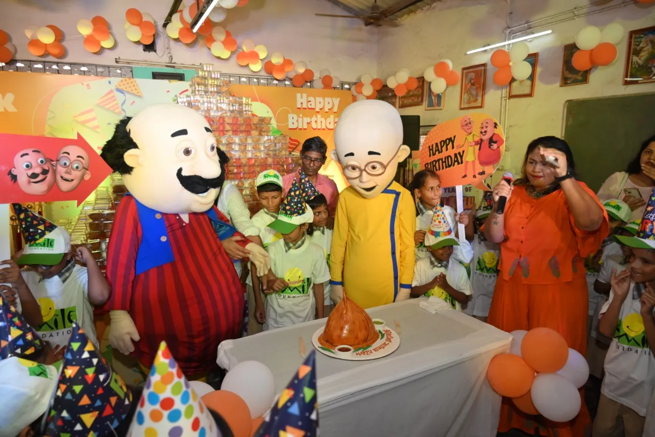 Nickelodeon partners with Smile Foundation to celebrate Motu Patlu’s 10th birthday in Mumbai