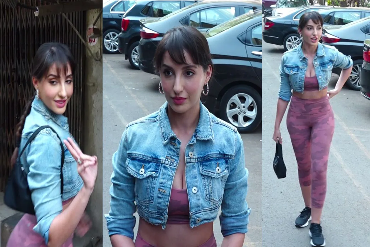 NORA FATEHI SPOTTED