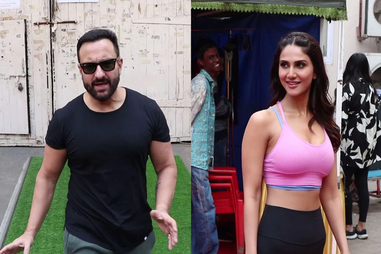 SAIF ALI KHAN & VAANI KAPOOR SHOOTING (1)