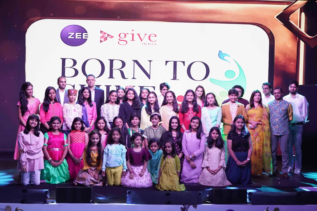 Zee's flagship CSR initiative- Born To Shine felicitates 30 girl child prodigies