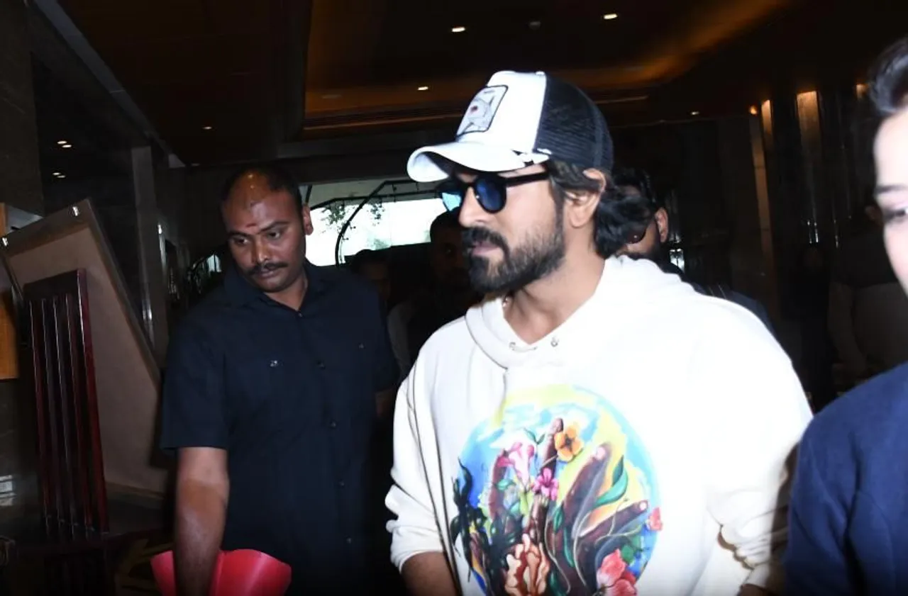 Star Ram Charan spotted