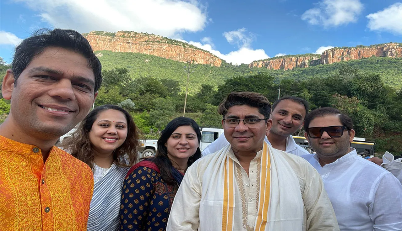 Rajan Shahi travels to Tirupati on his birthday