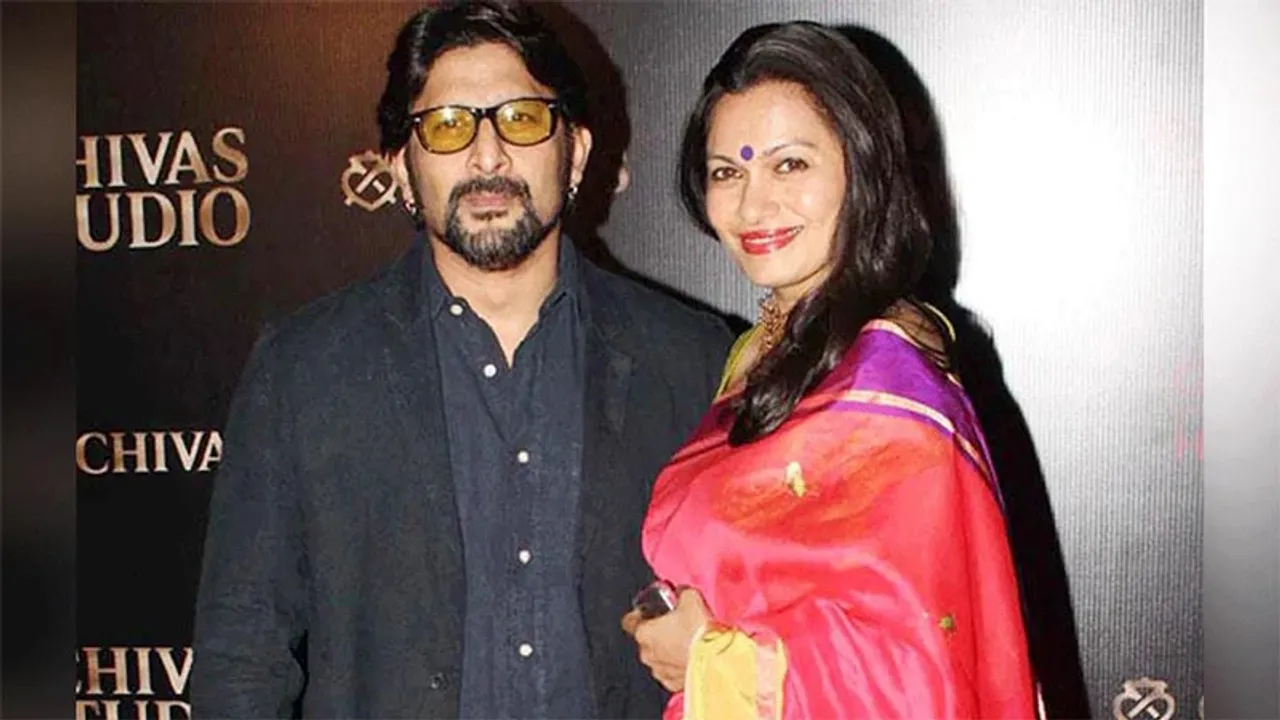 Arshad Warsi with wife Maria Goretti