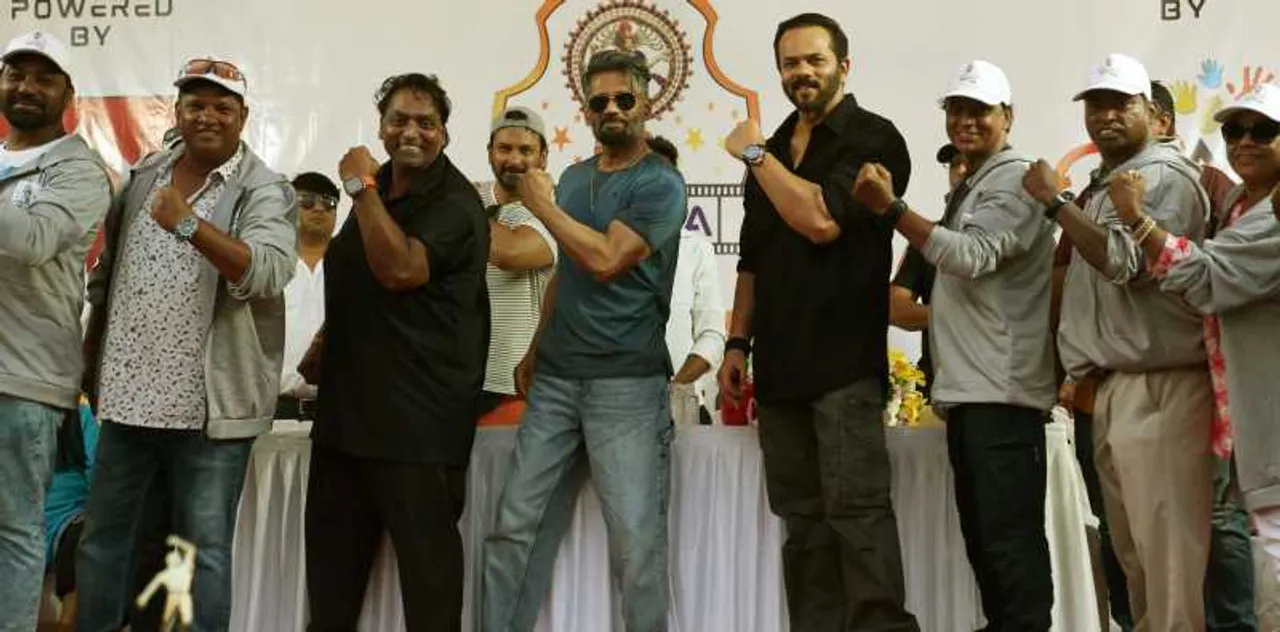 Arju,Ricky,Ganesh Acharya,Suniel Shetty,Rohit Shetty,Jeet Singh,Pramod