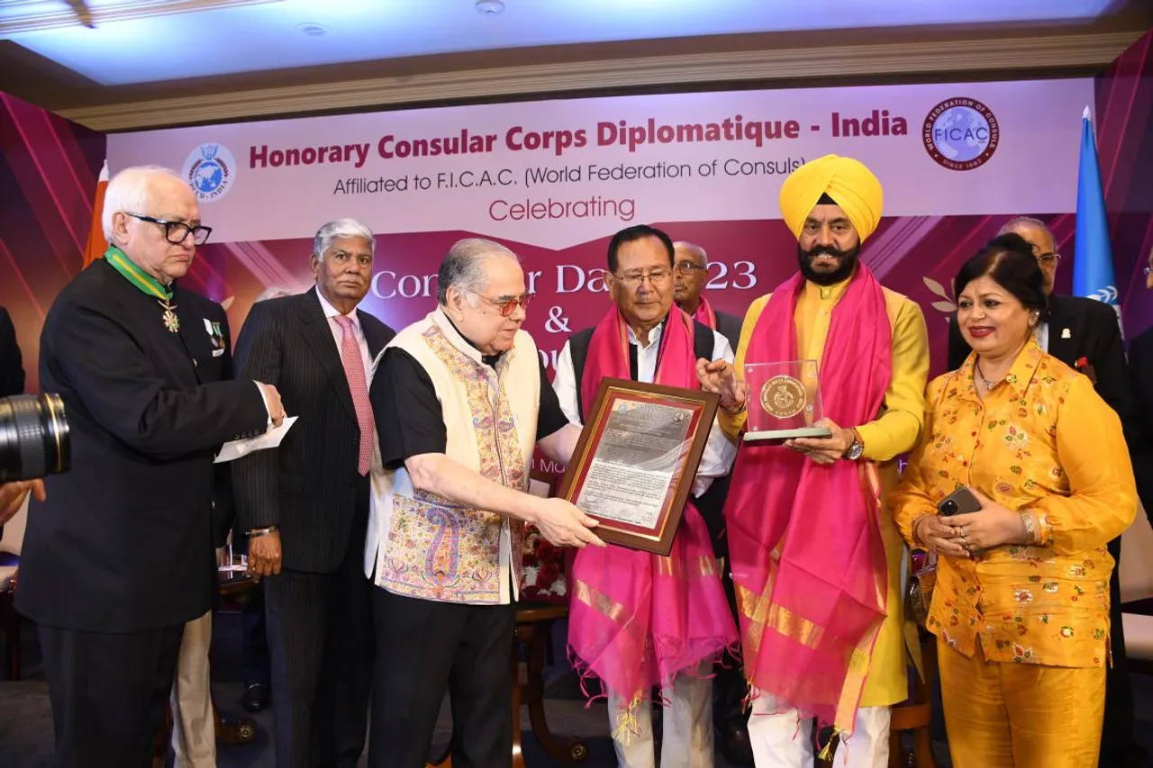 Honorary Consular Corps Diplomatique-India organised an evening to acknowledge Consular Day (2)