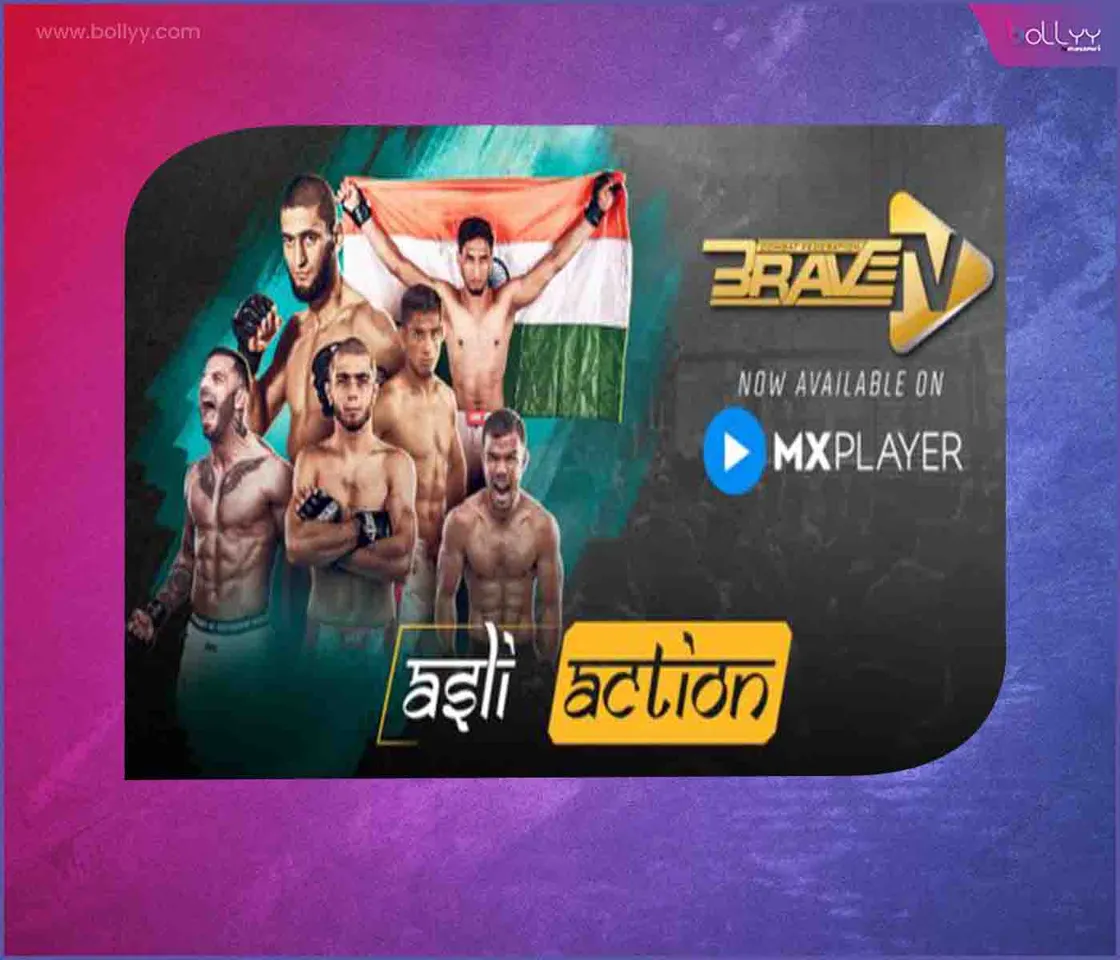 BRAVE CF and MX Player announce landmark, multi-year agreement for international mixed martial arts content distribution in India