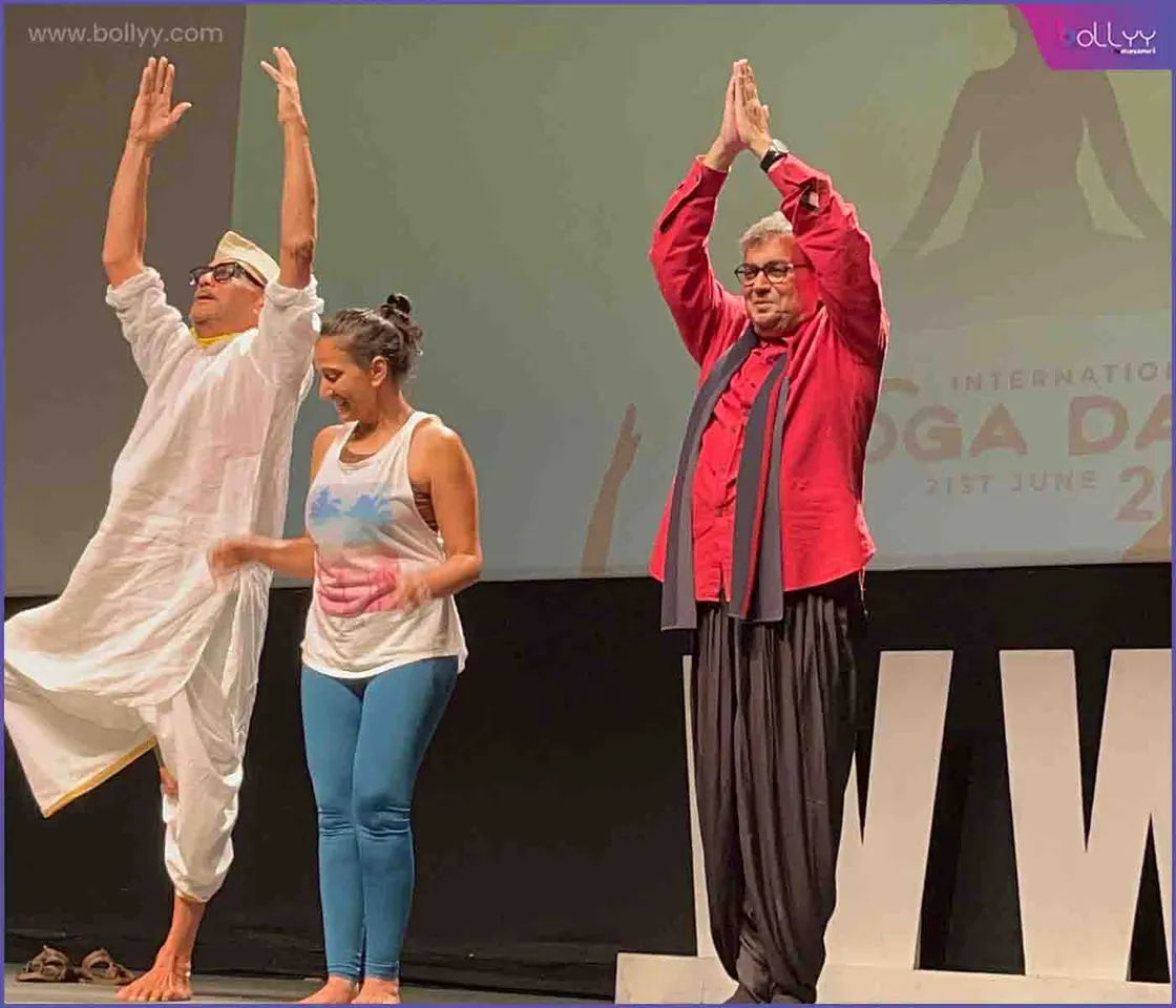On the occasion of World Yoga Day, Subhash Ghai, the revered filmmaker (4)