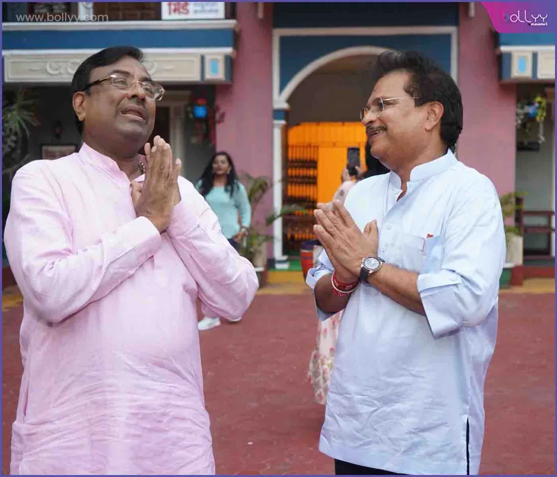 Shri Sudhir Sachchidanand Mungantiwar, Cabinet Minister Maharashtra Government with Taarak Mehta Ka Ooltah Chashmah producer Asit Kumarr Modi