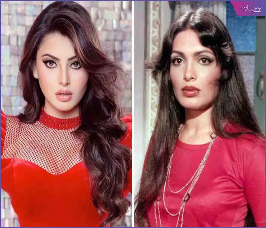 Urvashi Rautela and Parveen Babi