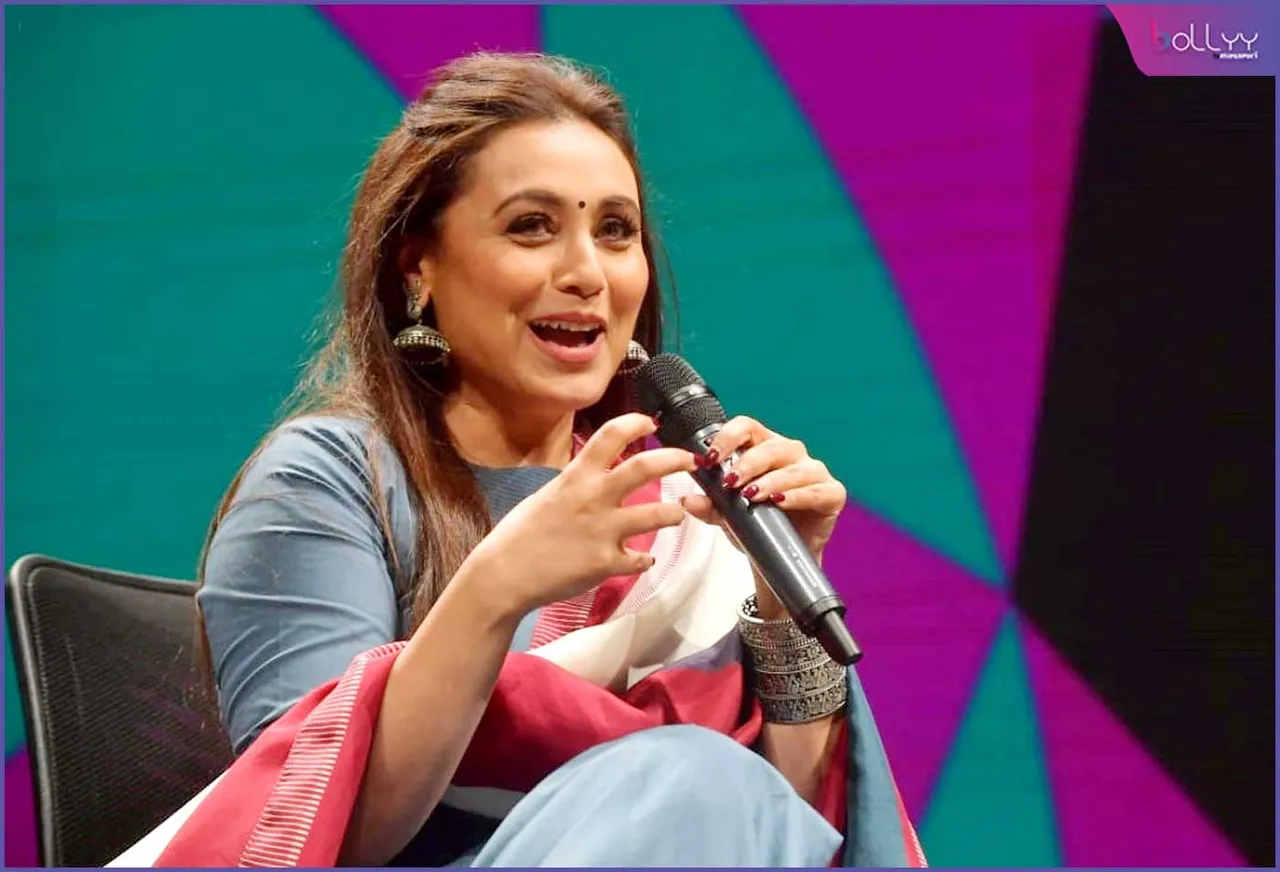 Strong portrayal of Indian women in my films: Rani Mukherjee during the 54th edition of IFFI in Goa