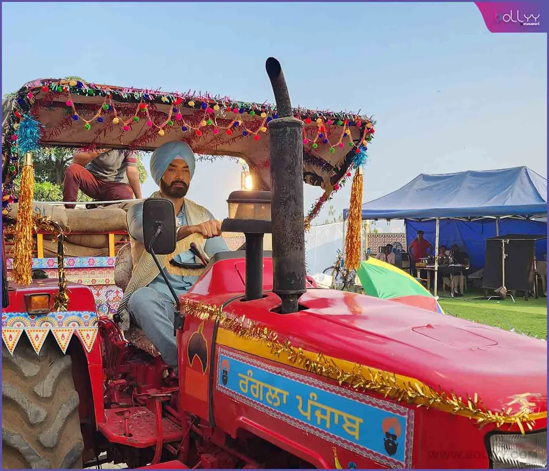 Avinesh Rekhi learns how to drive a tractor for Ikk Kudi Punjab Di in just 1 day!