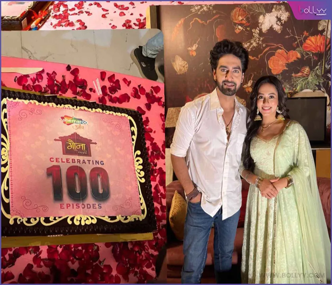 Inspire Films's  Gauna: Ek Pratha Marks 100 Episodes with a Grand Cake Cutting Celebration