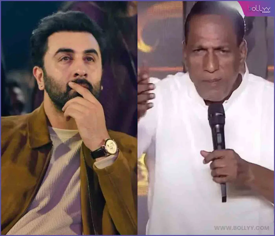 Interesting event of 'Animal'... Telugu leader Malla Reddy told Ranbir Kapoor - "You will have to come to Hyderabad after a year!" Uproar over this controversial statement
