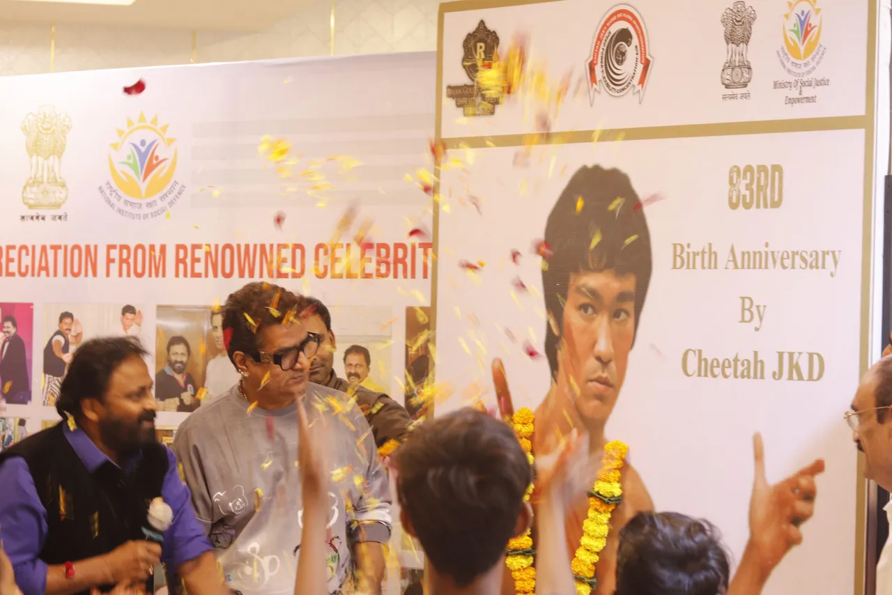 The National Chita JKD Championship was organized on the 83rd birth anniversary of Bruce Lee. Chita Yajnesh Shetty was present