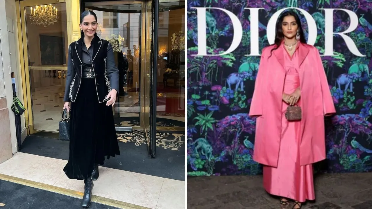 Sonam Kapoor Heads to Paris for Dior Haute Couture Show 2024