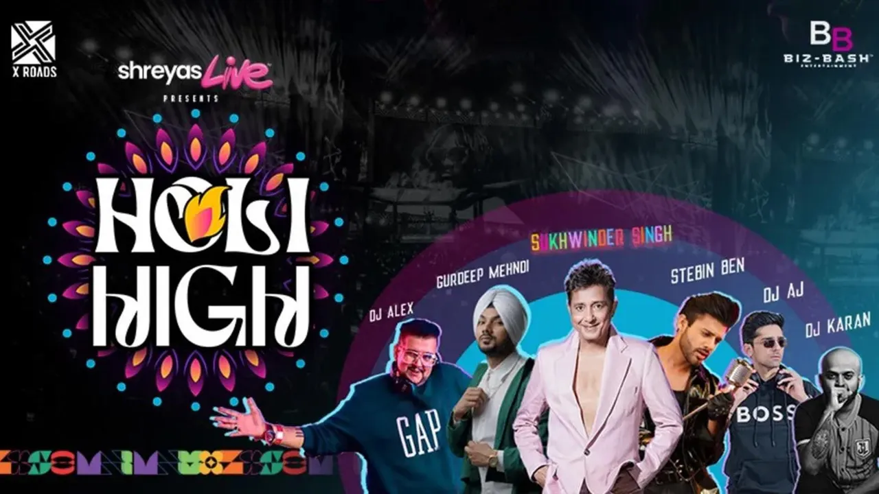 The biggest Holi party of the year is going to happen 'Holi High' with legendary singer Sukhwinder Singh