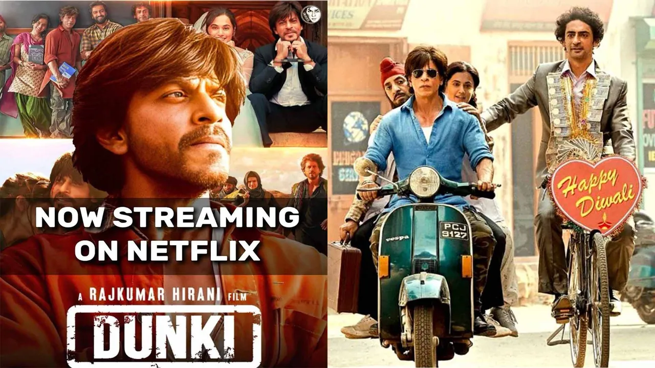 Shahrukh Khan's ''Dunki' is streaming on OTT