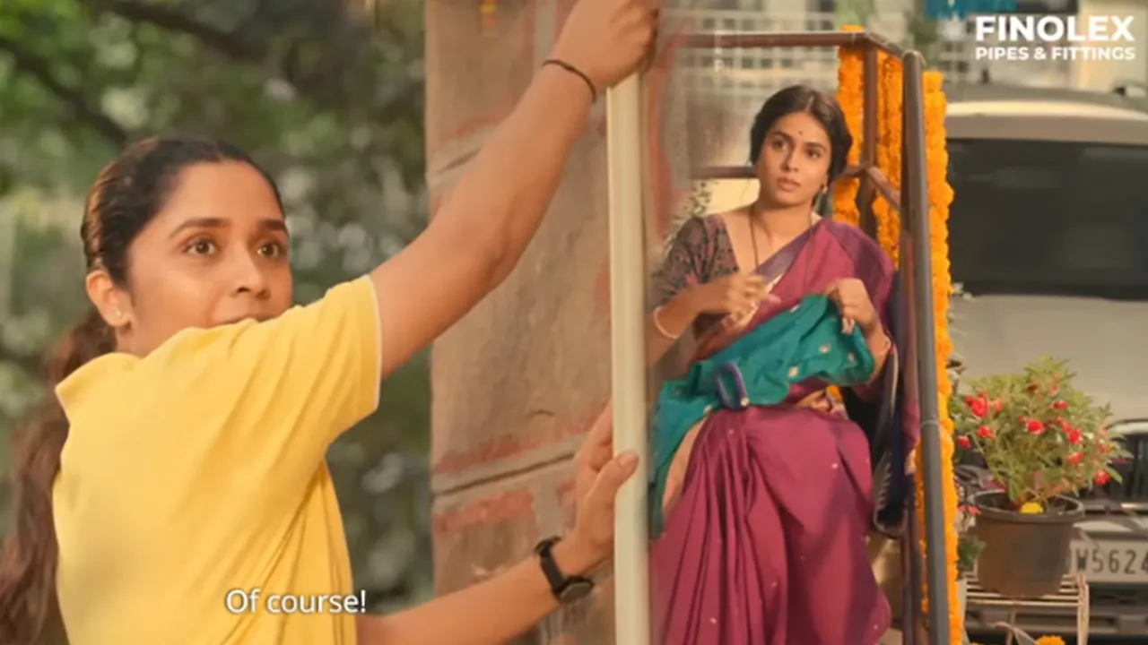 Finolex Pipes Female Plumber Ad