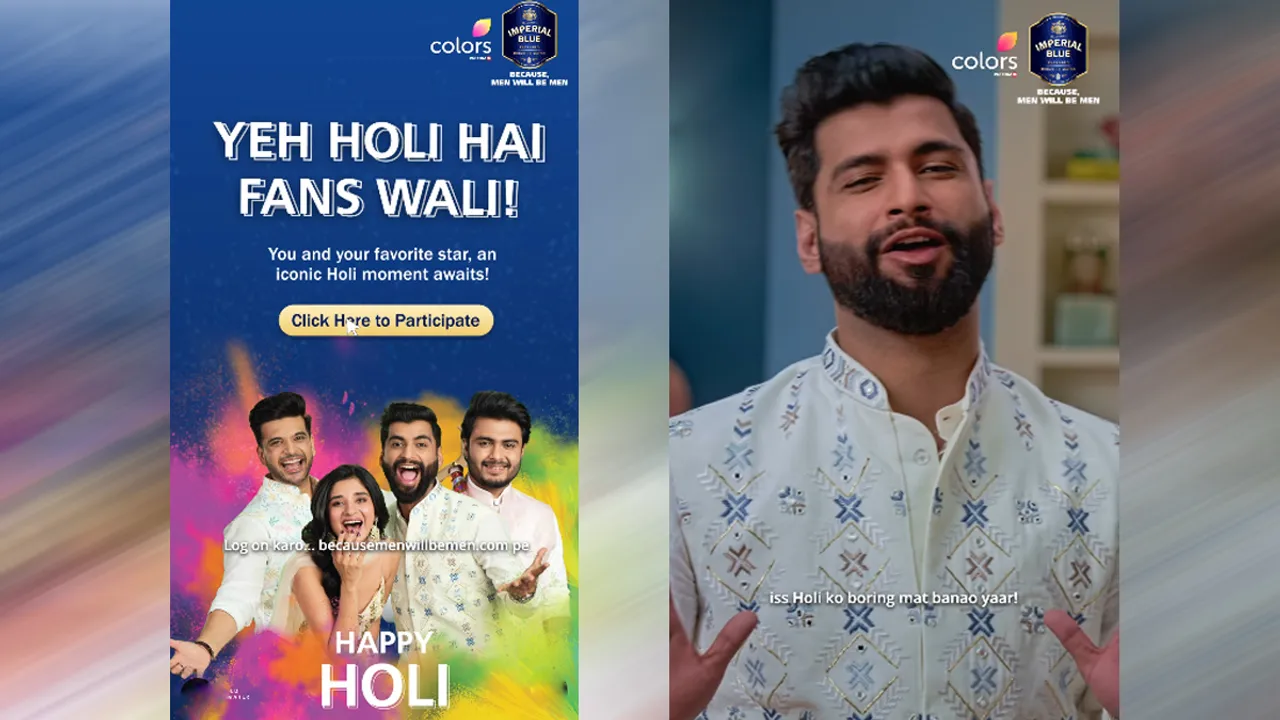Colors partners with Seagram's Imperial Blue and Wavemaker to launch AI-powered #FansWaliHoli
