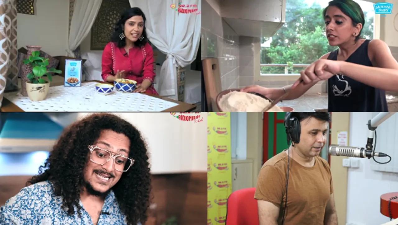 Radio Mirchi RJs share food-related nostalgic stories in a campaign executed with Wavemaker for Mother Dairy