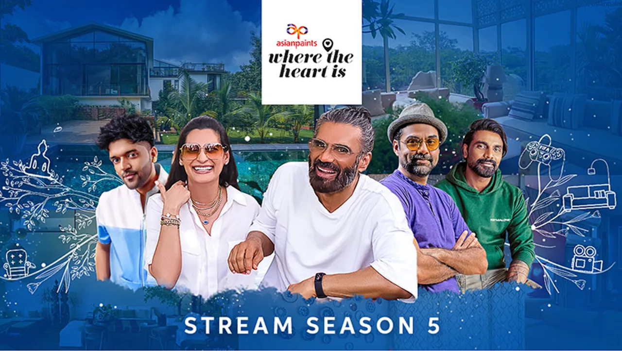 Season 5 of ‘Asian Paints Where The Heart Is' to bring the spotlight on beautiful celeb homes