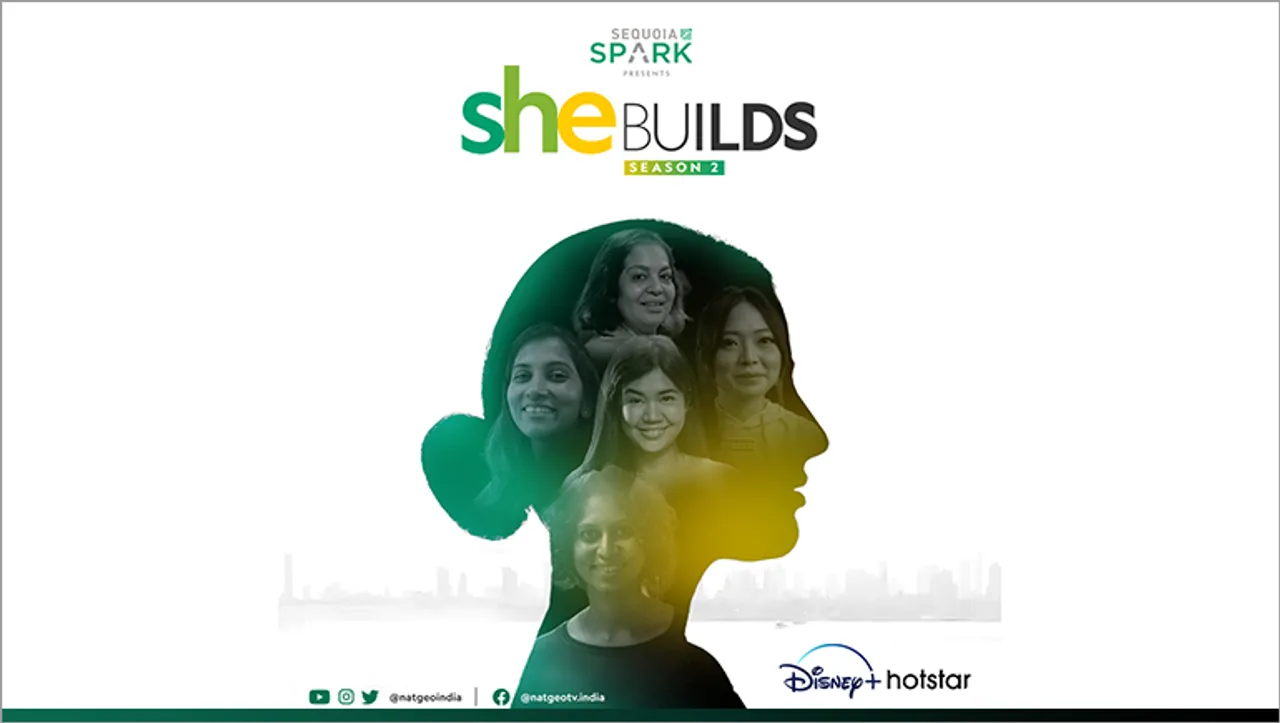 National Geographic partners with Sequoia India and Southeast Asia to launch ‘She Builds' Season 2