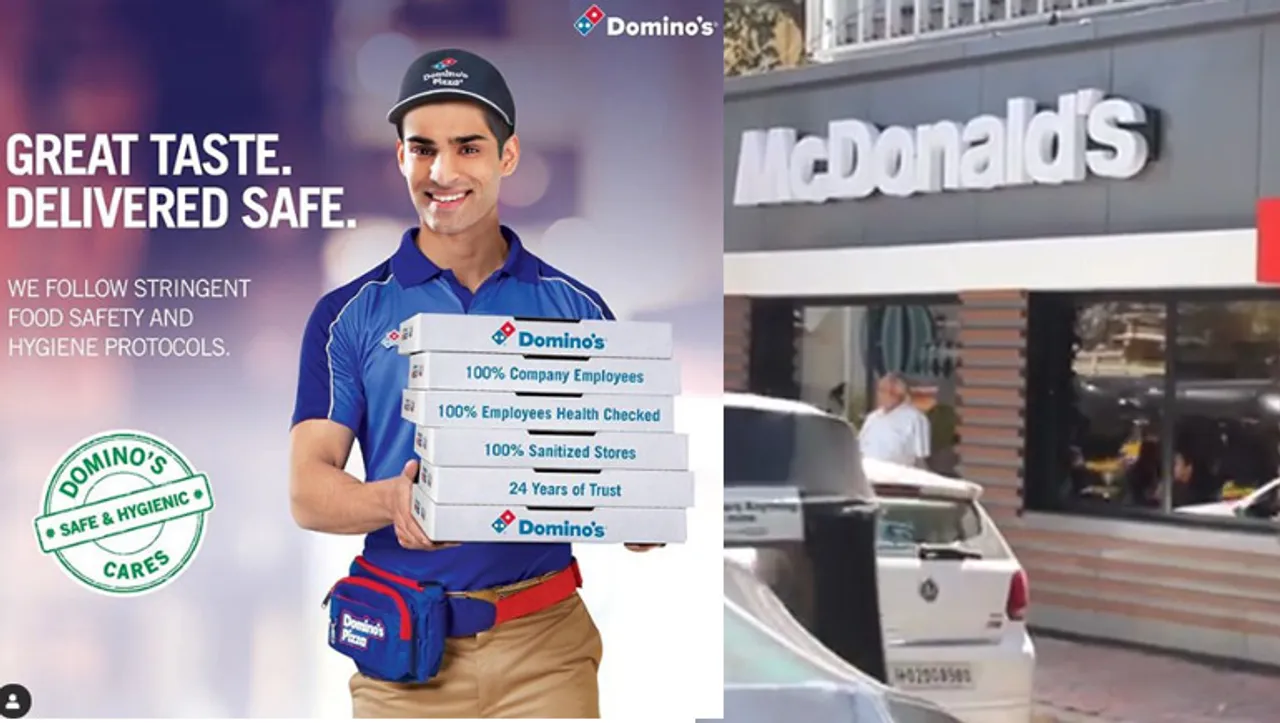 McDonald's and Domino's go for influencer marketing to inform consumers about hygiene practices during coronavirus crisis