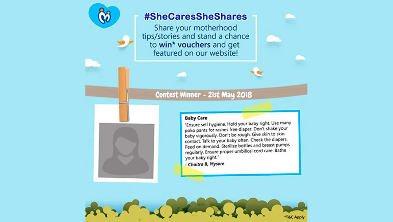 MamyPoko announces #SheCaresSheShares community dedicated to Indian mothers