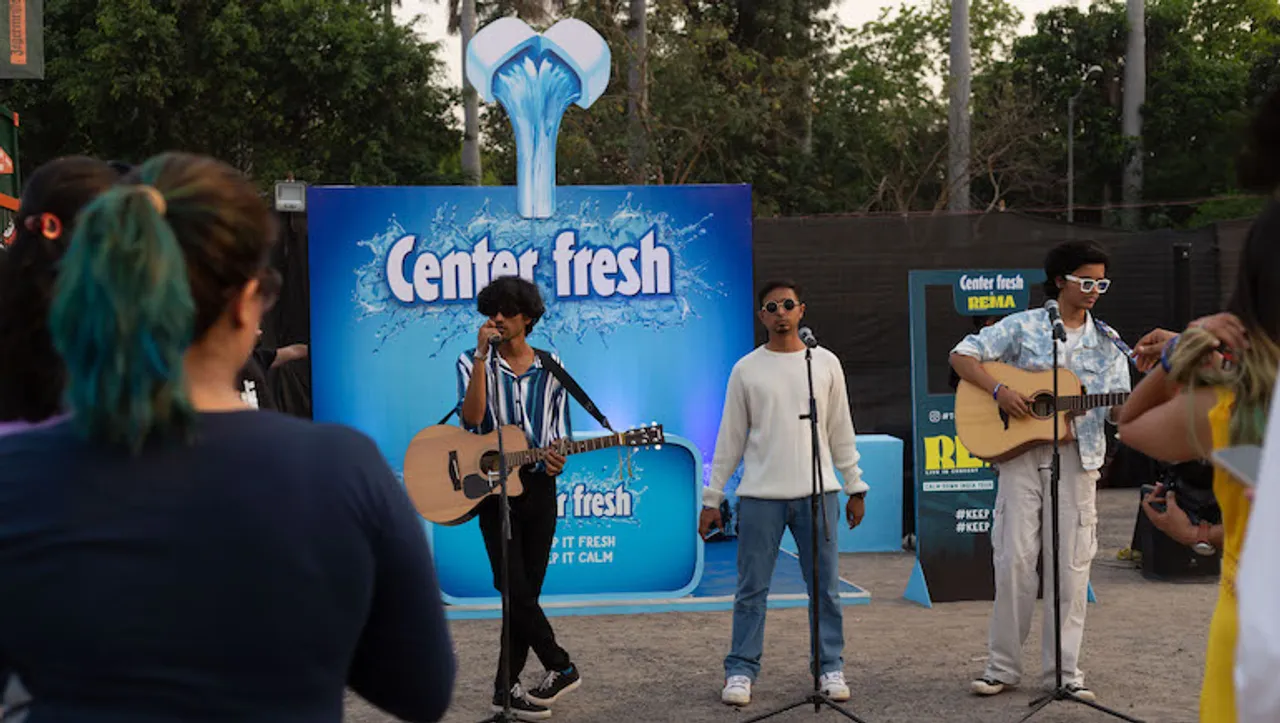 Center Fresh collaborates with ‘the9teen' band and Vipasha to give a fresh take to Rema's ‘Calm Down'