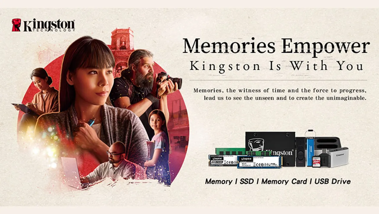 Kingston Technology's micro-film ‘Memories empower' promotes new brand positioning and ‘Kingston is with you' campaign