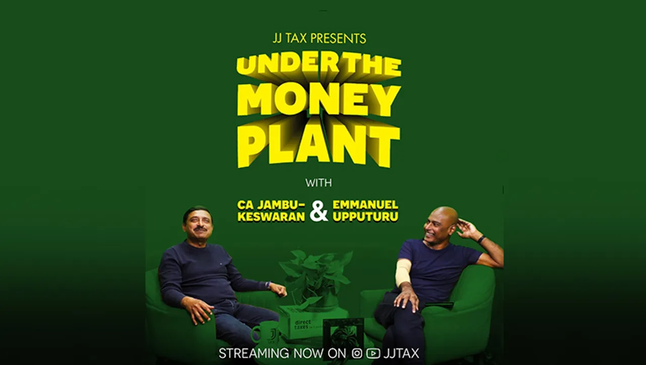 Emmanuel Upputuru's EFGH creates weekly chat show ‘Under The Money Plant' for JJ Tax
