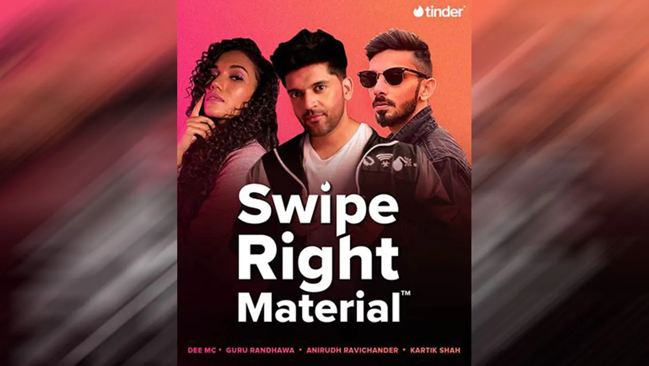Tinder India releases the music video of ‘Swipe Right Material'