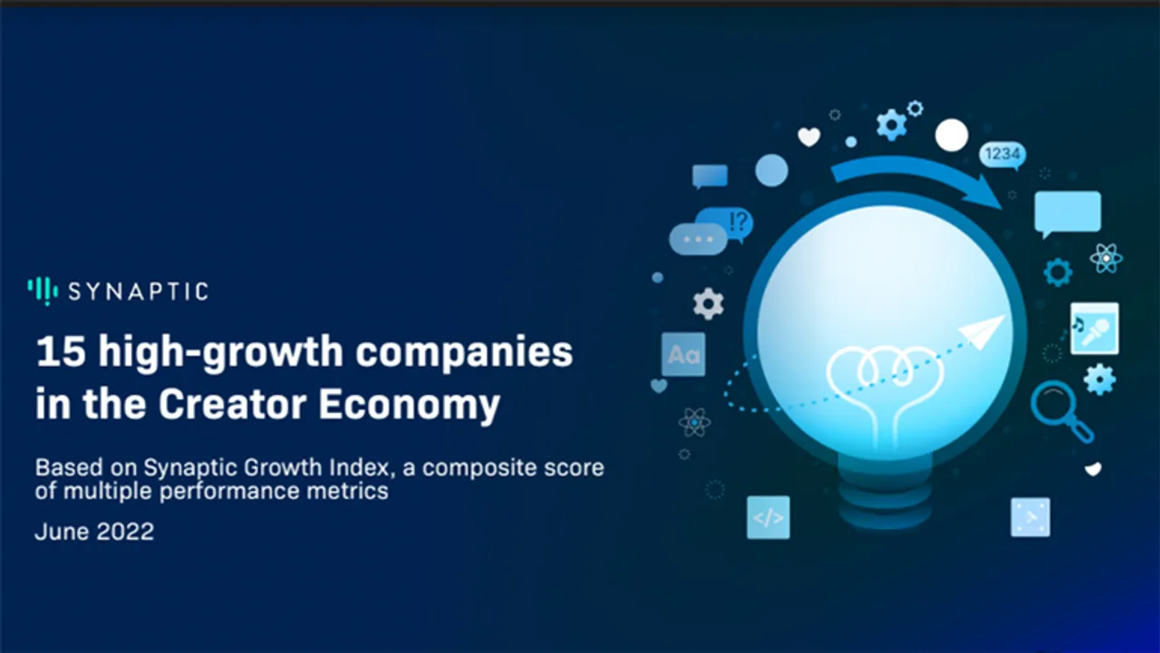 Three Indian names in Synaptic's report highlighting high-growth companies driving the creator economy in 2022