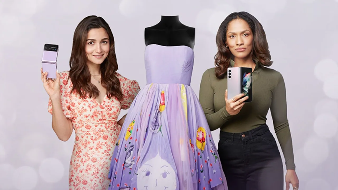 Alia Bhatt and Masaba Gupta collaborate to upcycle a dress in latest film by Samsung India