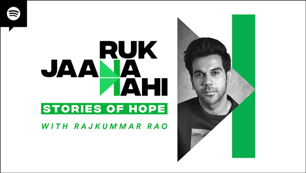 Actor Rajkummar Rao hosts Spotify's eight-episode podcast series ‘Ruk jaana nahi'