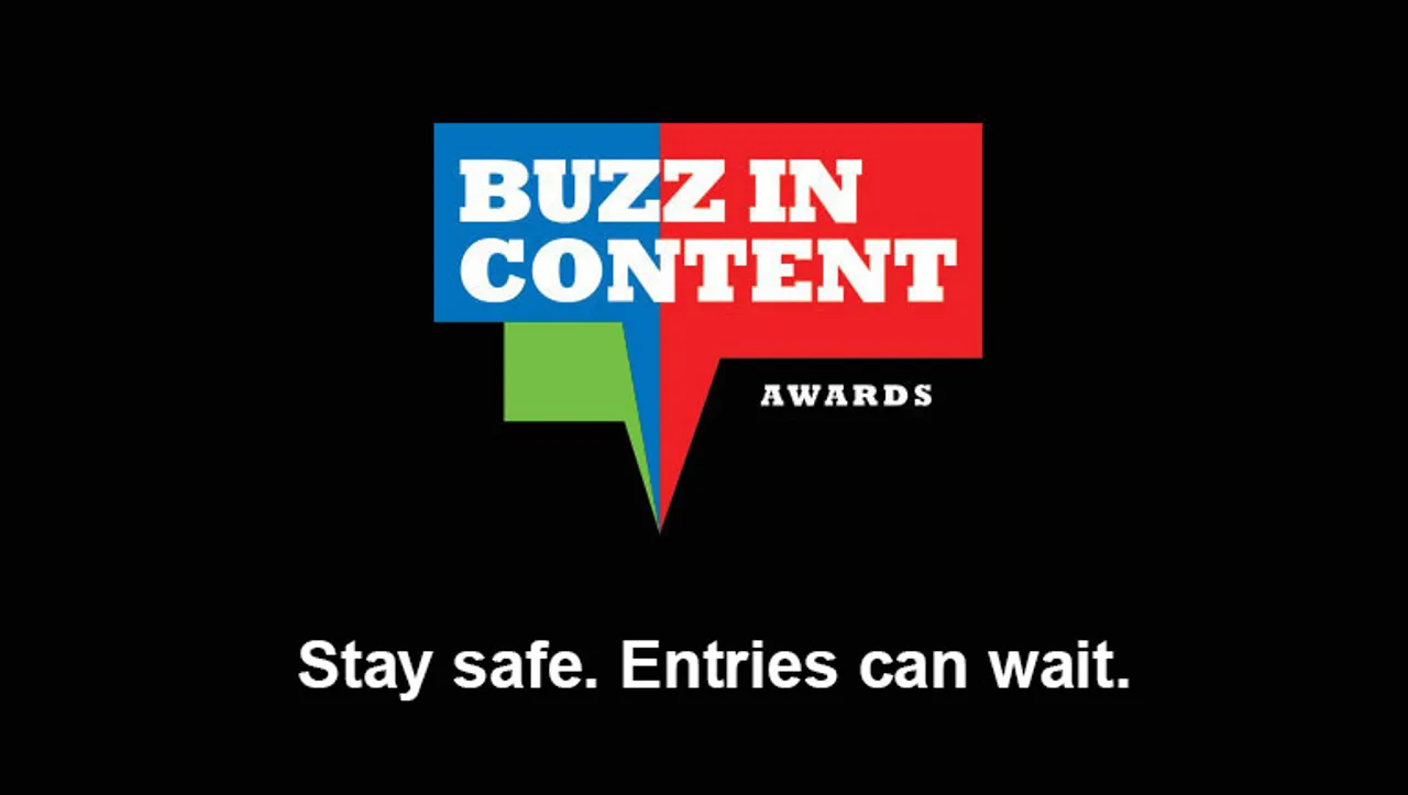 BuzzInContent Awards and Conversations 2020 postponed to a later date