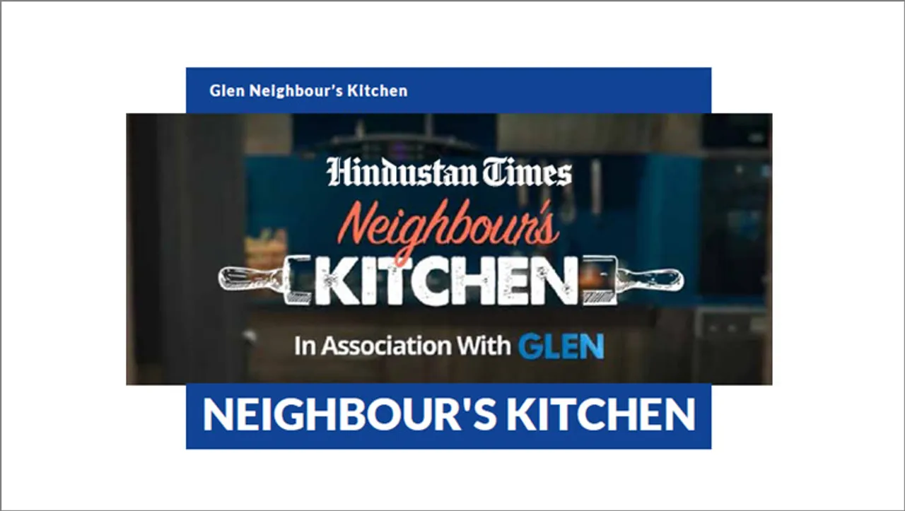 HT Brand Studio's web series Neighbor's Kitchen for Glen Appliances garners 54% and 36% increase in organic site visits for brand in Season 1 and 2