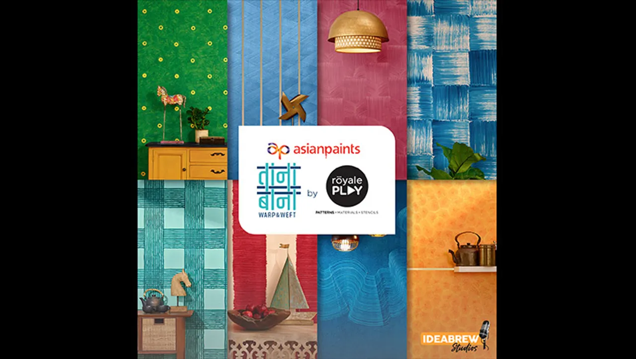 Ideabrew Studios creates audio documentary to showcase Asian Paints ‘Royale Play Taana Baana' collection