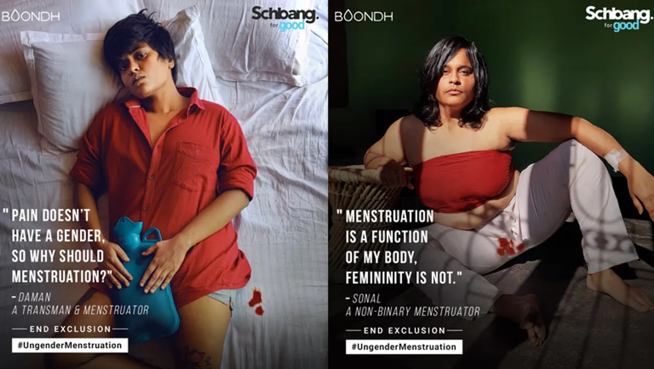 A look at India's first-ever gender-inclusive menstruation campaign by Schbang For Good and Boondh Social Foundation
