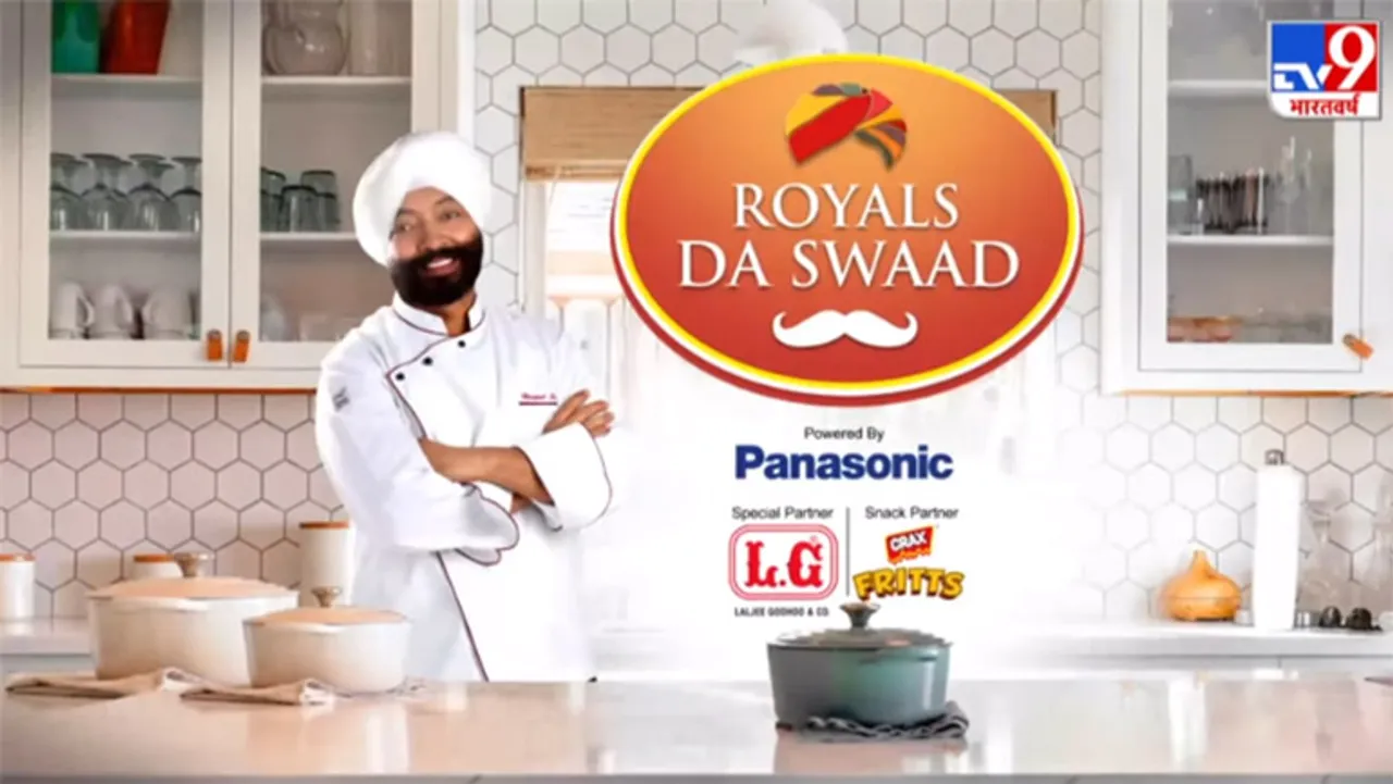After YouTube channel, Panasonic India associates with TV9 show ‘Royals Da Swaad' to drive consumer engagement