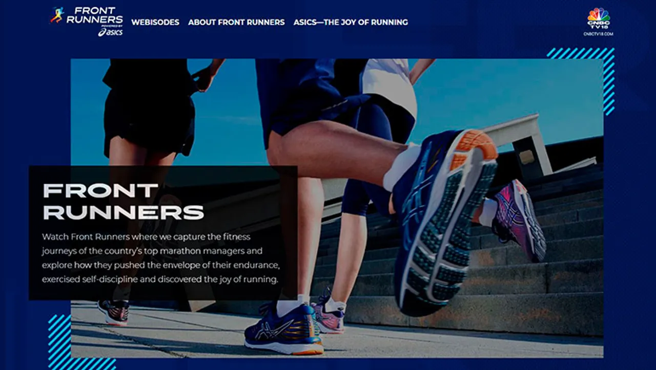 Asics India partners with CNBCTV18.com's video series ‘Front Runner', aligns with brand positioning of ‘Joy of running'